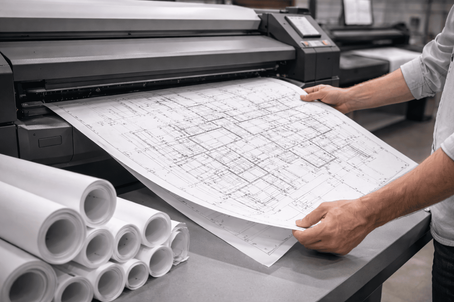 Важность качества бумаги в инженерной печати